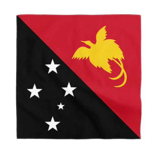 パプアニューギニアの国旗 Bandana