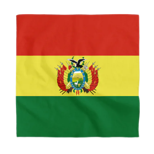 ボリビアの国旗 バンダナ