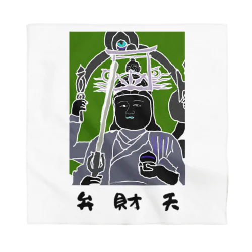 金運を招く弁財天! Bandana