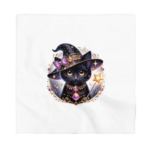 黒猫の魔法使い Bandana