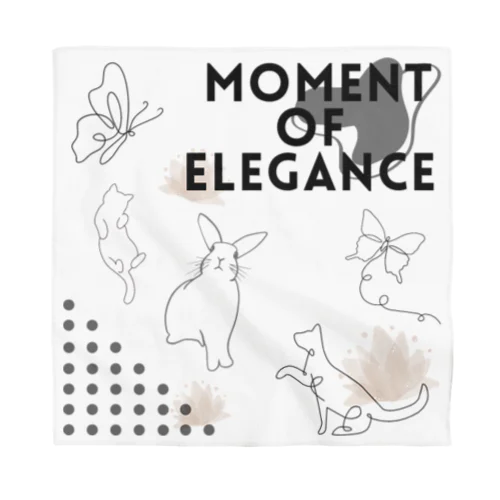 A moment of elegance Bandana