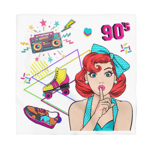 Retro Vibes　レトロな雰囲気 Bandana