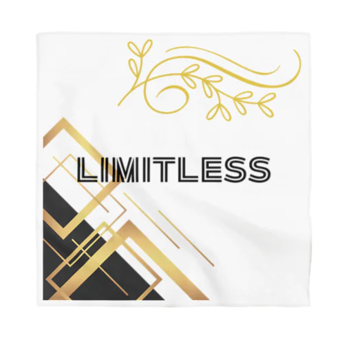 "Limitless" - 「限界なし」 バンダナ