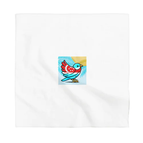 煌めくトロピカルバード🐦️ Bandana