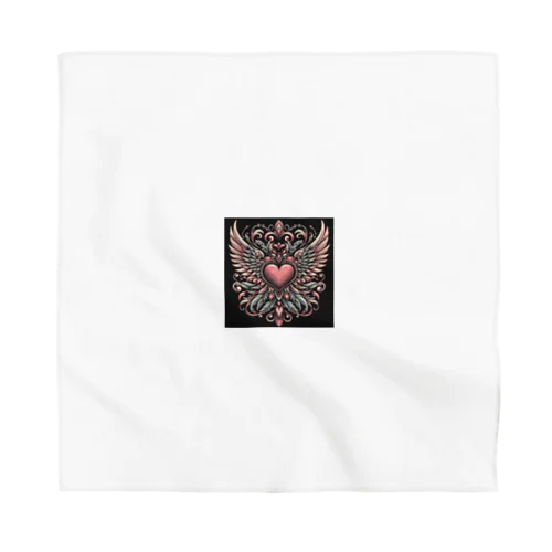 WING HEART001 Bandana