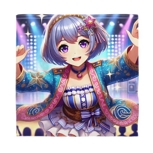 アイドルハナビのグリッターステージジャケット Bandana