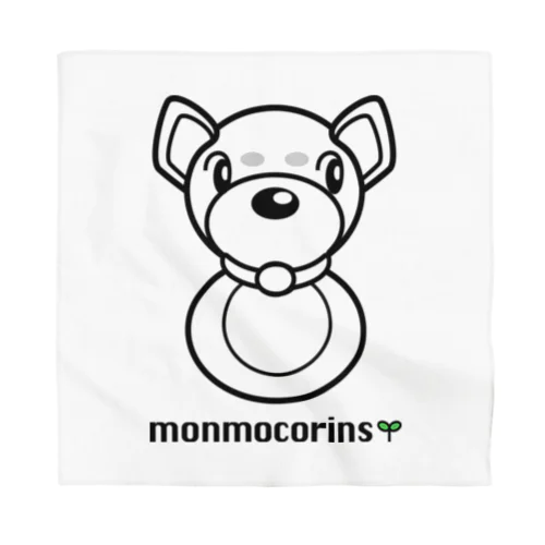 monmocorins バンダナ