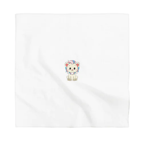 ３色たてがみらいおん Bandana