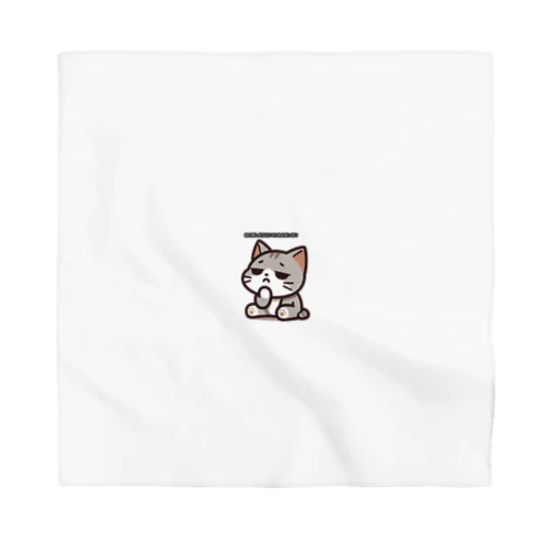 困り顔猫 Bandana