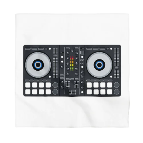 シンプルなDJコントローラーのイラストです! Bandana
