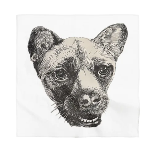 父が本気で描いたはなドローイング Bandana