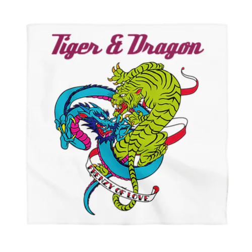 TIGER ＆ DRAGON バンダナ