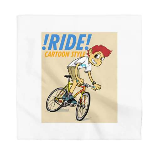 !RIDE! (CARTOON STYLE) バンダナ