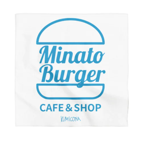 ミナトバーガー_ロゴグッズ(MinatoBurger) バンダナ