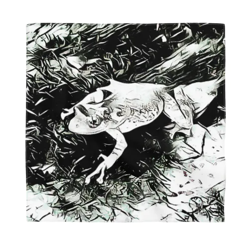 Fantastic Frog -Black And White Version- バンダナ