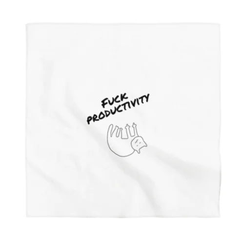 #fuckproductivity Bandana