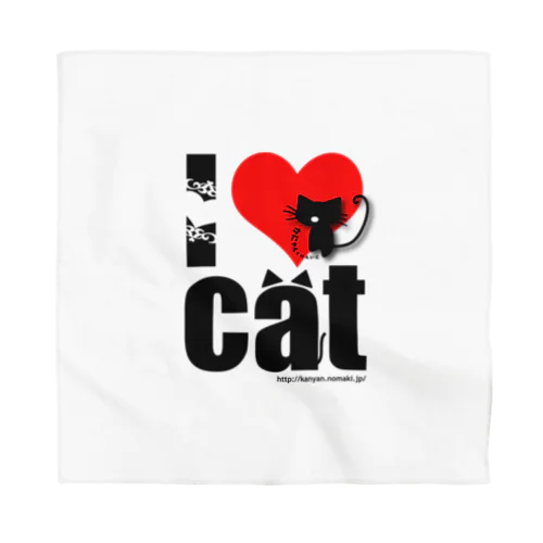 I♡CAT Bandana