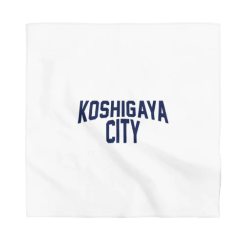 KOSHIGAYA CITYグッズ バンダナ