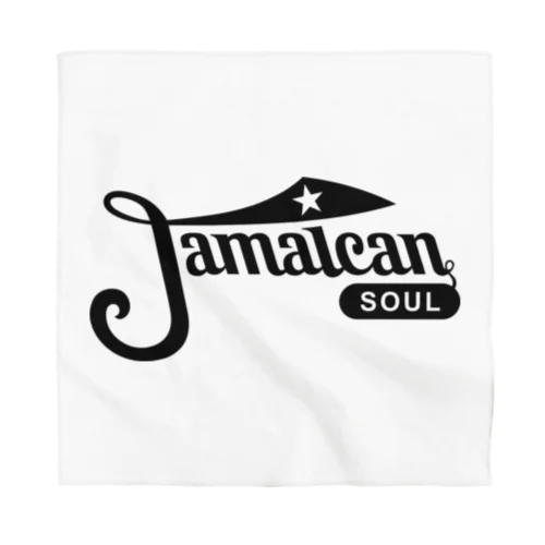 Jamaican Soul BLACK バンダナ