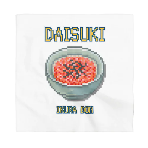 イクラドン(ドット絵) Bandana