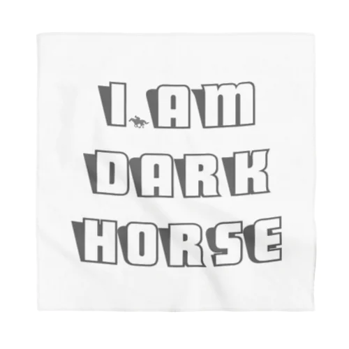 I AM DARK HORSE アイ アム ダークホース バンダナ