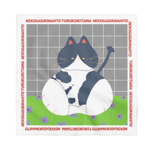 ねこのテトくん Bandana