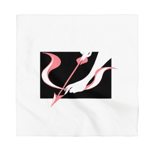 弓と矢グラフィック Bandana
