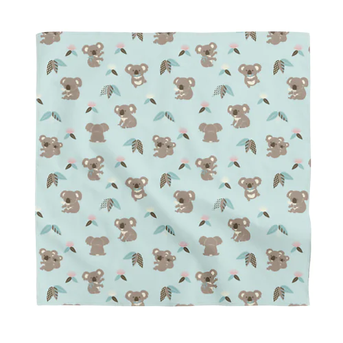 koala party -Blue- Bandana