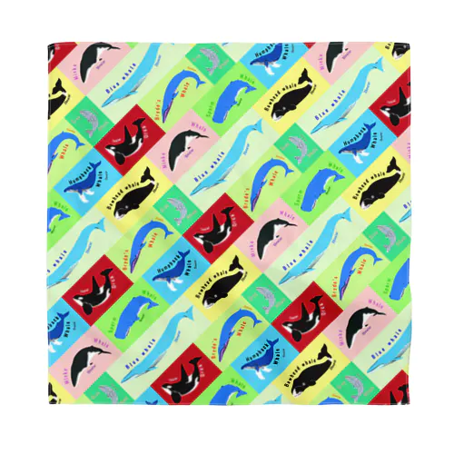 8WHALES Bandana