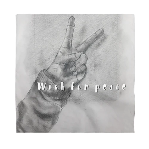 Wish for peace バンダナ