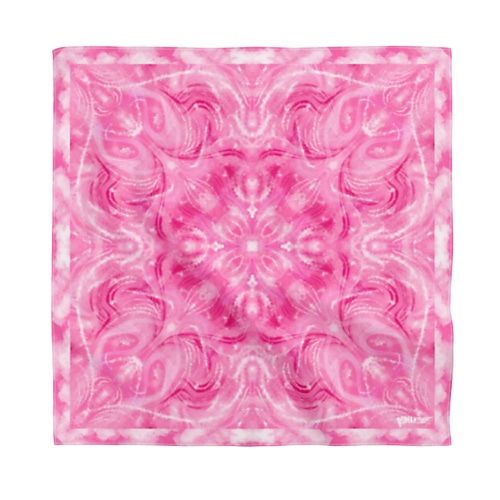 Pink mandala Bandana