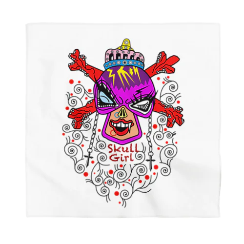 skull girl Bandana