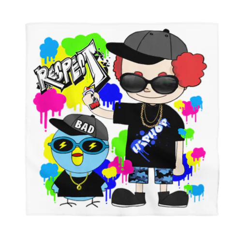 ギャングスタ＆唯我HIPHOP丸シリーズ Bandana