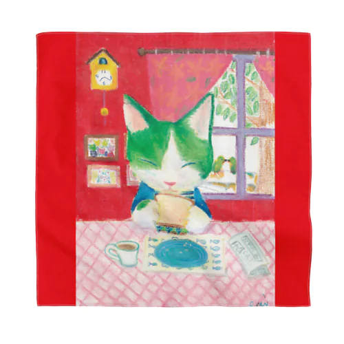 シューの朝ごはん Bandana