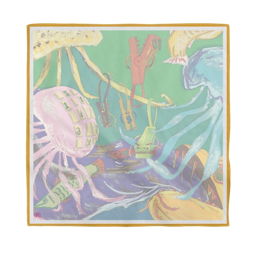 くらげ（明るいほう） Bandana
