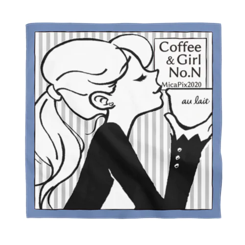 Coffee＆Girl "No.N" Bandana