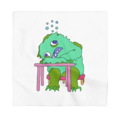 depressed yeti (dizziness) Bandana