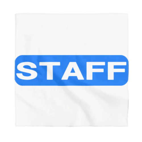 STAFF　ー片面ﾌﾟﾘﾝﾄ Bandana