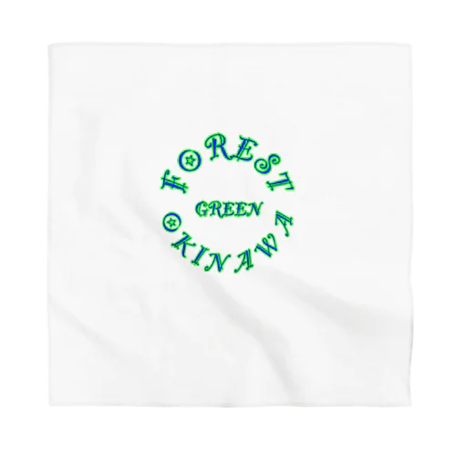 FORESTGREEN【suzuriOriginal】 Bandana