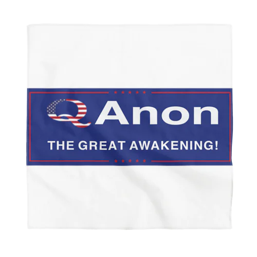 QAnon THE GREAT AWAKENING! バンダナ