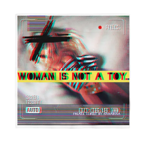 woman is not a Toy バンダナ