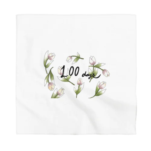 baby100日祝い Bandana