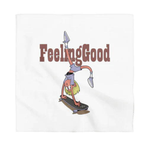 "feeling good" バンダナ