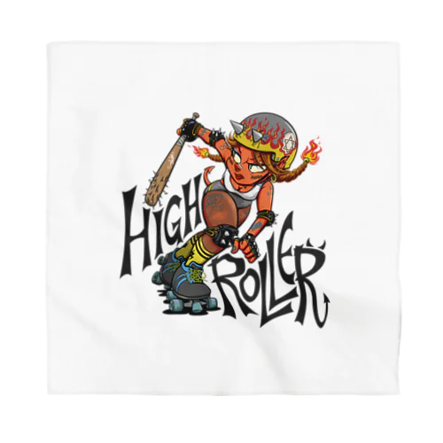 “HIGH ROLLER” バンダナ