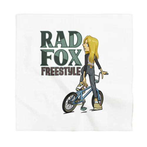 "RAD FOX" バンダナ