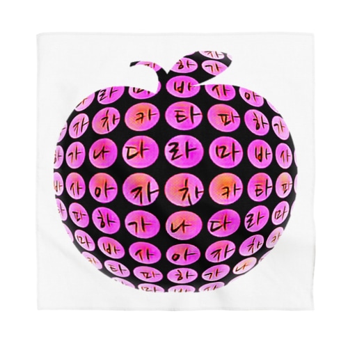 はんぐるde林檎　~チェリーピンク~ Bandana