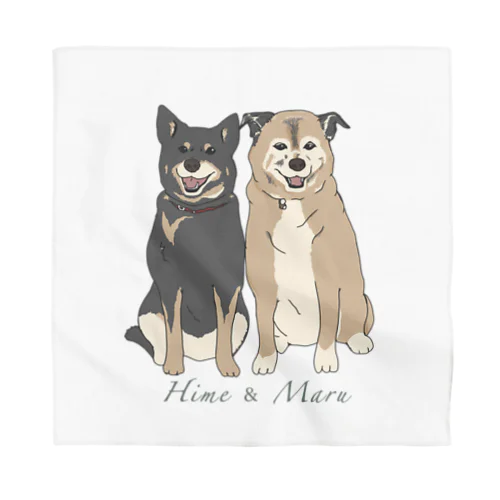 Hime & Maru Bandana