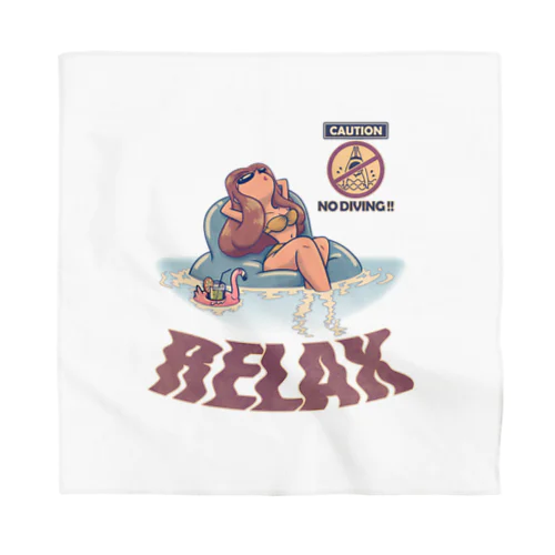 "RELAX" Bandana