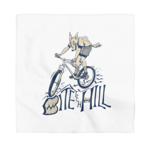 "BITE the HILL" バンダナ