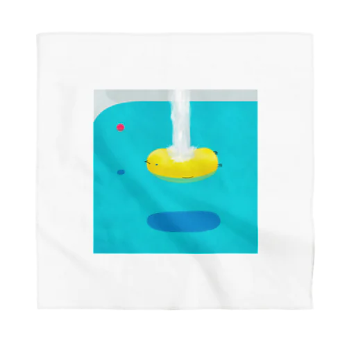 ぷかピヨの水浴び Bandana